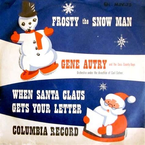 gene autry frosty the snowman|frosty the snowman original lyrics.